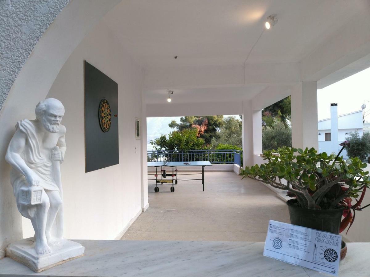 Rigos House At Askeli Beach, Poros Island Villa Pórosz Kültér fotó